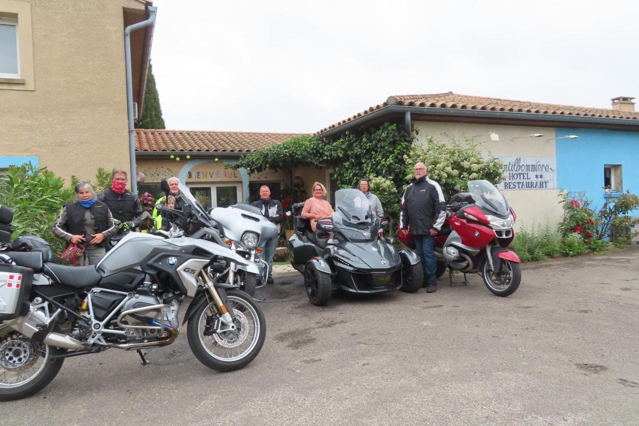 Bel Hotel Restaurant La Gentilhommiere Trèbes Dış mekan fotoğraf
