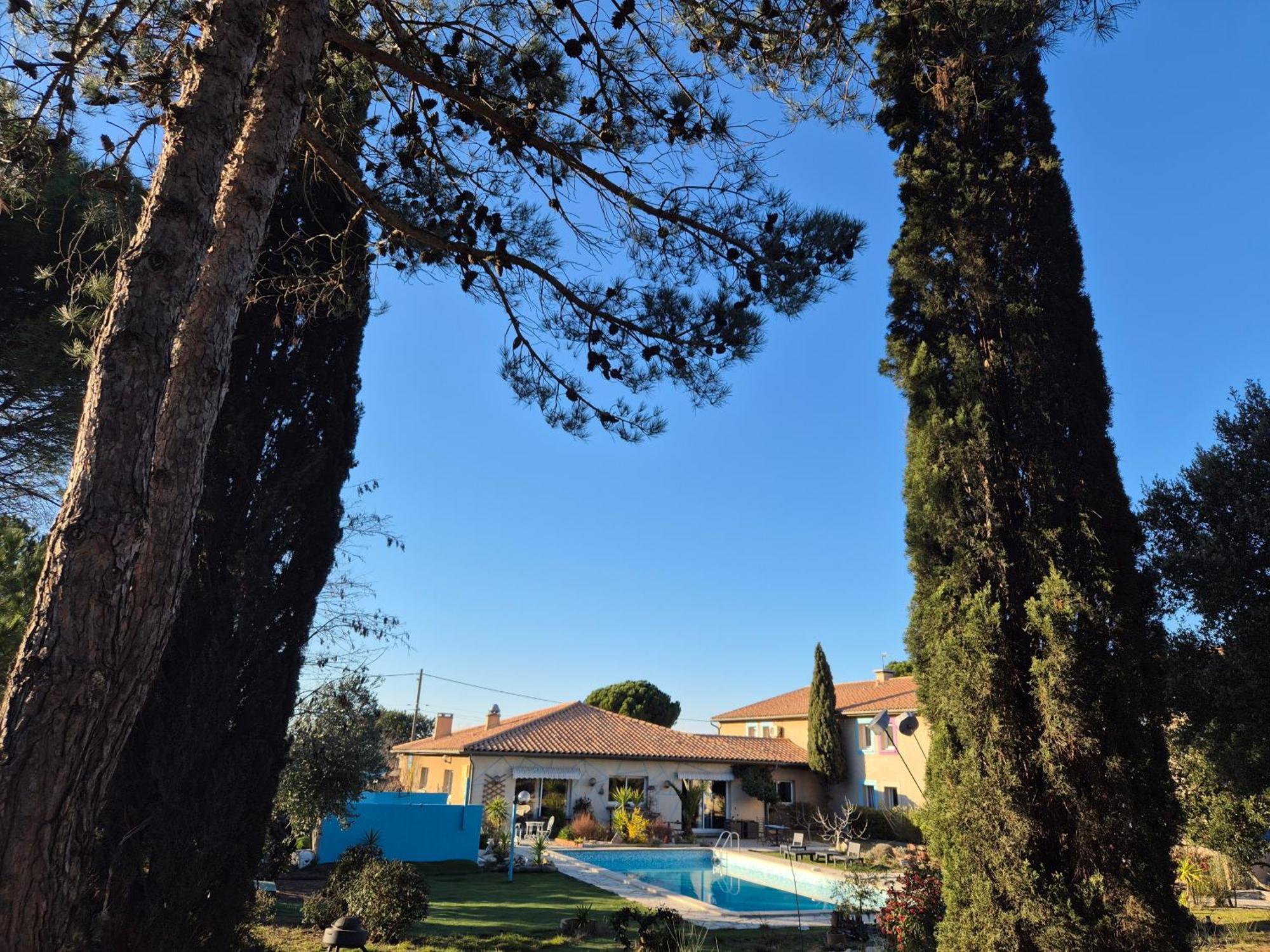 Bel Hotel Restaurant La Gentilhommiere Trèbes Dış mekan fotoğraf